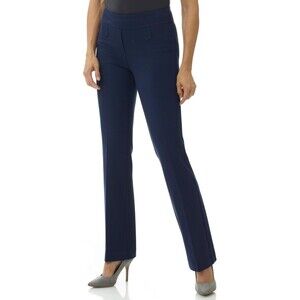 Rekucci Women's Secret Figure Pull-On Knit Bootcut Pant w/Tummy Control 6